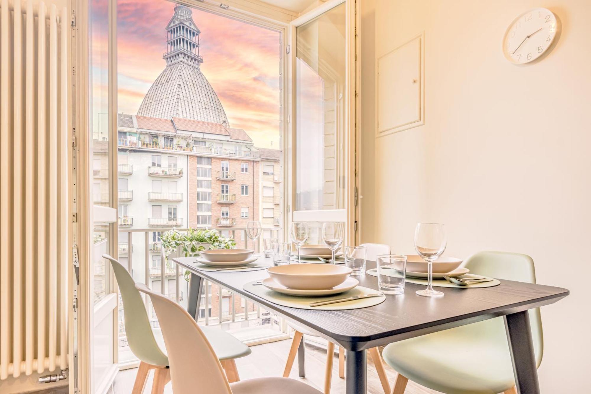 Appartamenti Vista Mole, Centro A 15 Min - Luxury Suites & Fast Wifi Turin Exterior foto